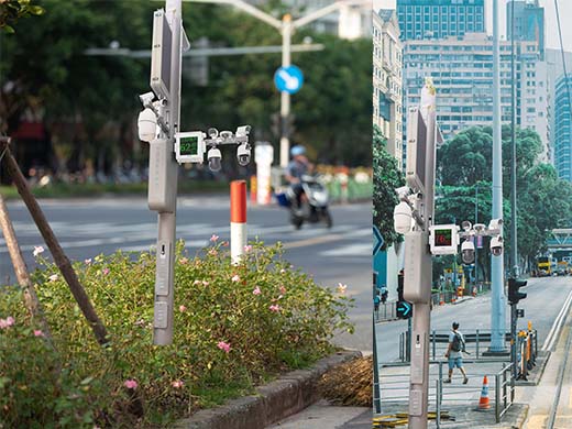 貴港市街道交通噪聲在線監(jiān)測、全天候自動超標(biāo)變色預(yù)警監(jiān)測、助力解決噪聲擾民問題，創(chuàng)建智慧城市發(fā)展